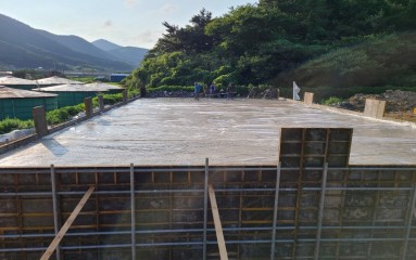 부산농장 신설토목저장조 공사(1000톤)