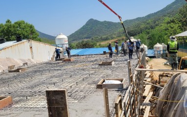 해성목장_신설 토목저장탱크 공사(600톤)