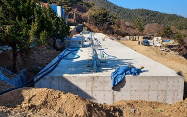 통영양돈_한국환경기술원 연구과제 신설 토목저장탱크 공사(4000톤)