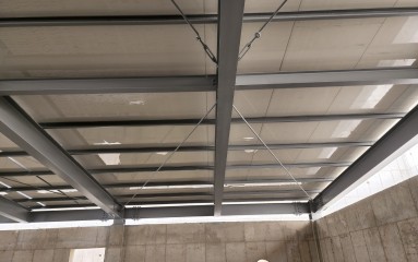 백찬양돈_비육사 신축공사, 지붕 PP판넬조(600평)