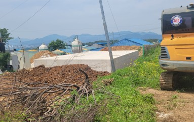 칠암축산_신설 토목저장탱크 공사(600톤)