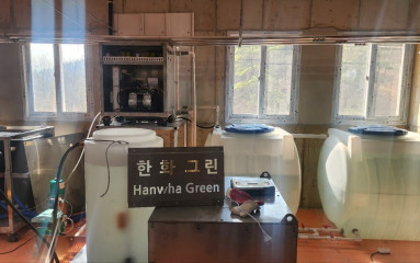 창녕상철농장 안개분무기 기계실 내부