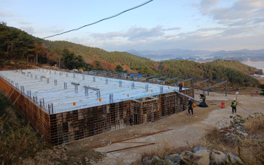 통영 (주)백찬 현대화공사 2700평